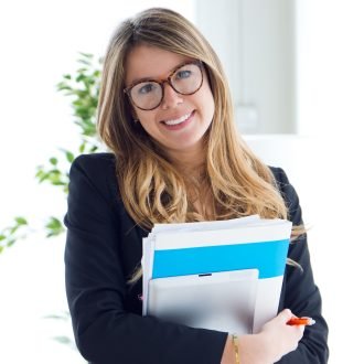 portrait-woman-with-documents